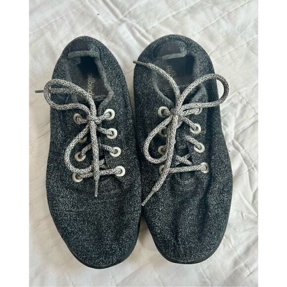 Allbirds Women’s wool Runners natural black/black sole 10 - Picture 8 of 8